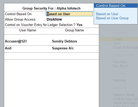 Group Level Security